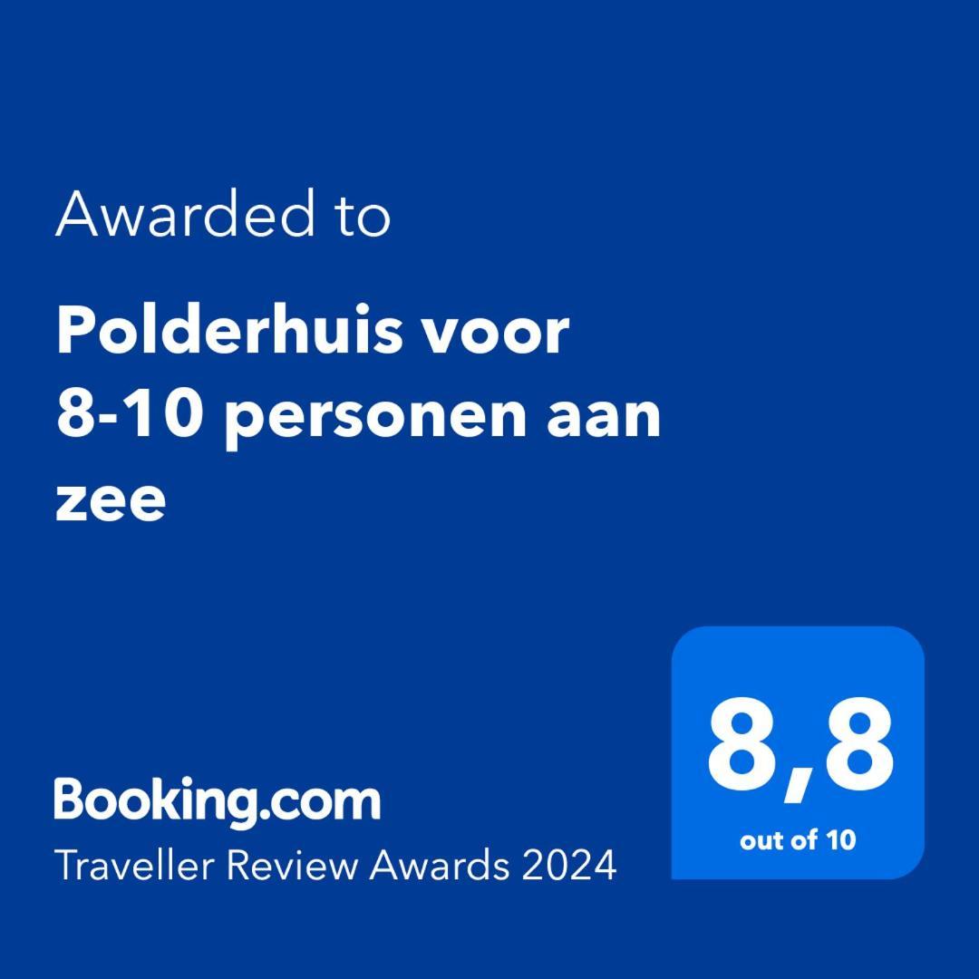 Polderhuis Voor 8-10 Personen Aan Zee Nieuwvliet Exterior foto
